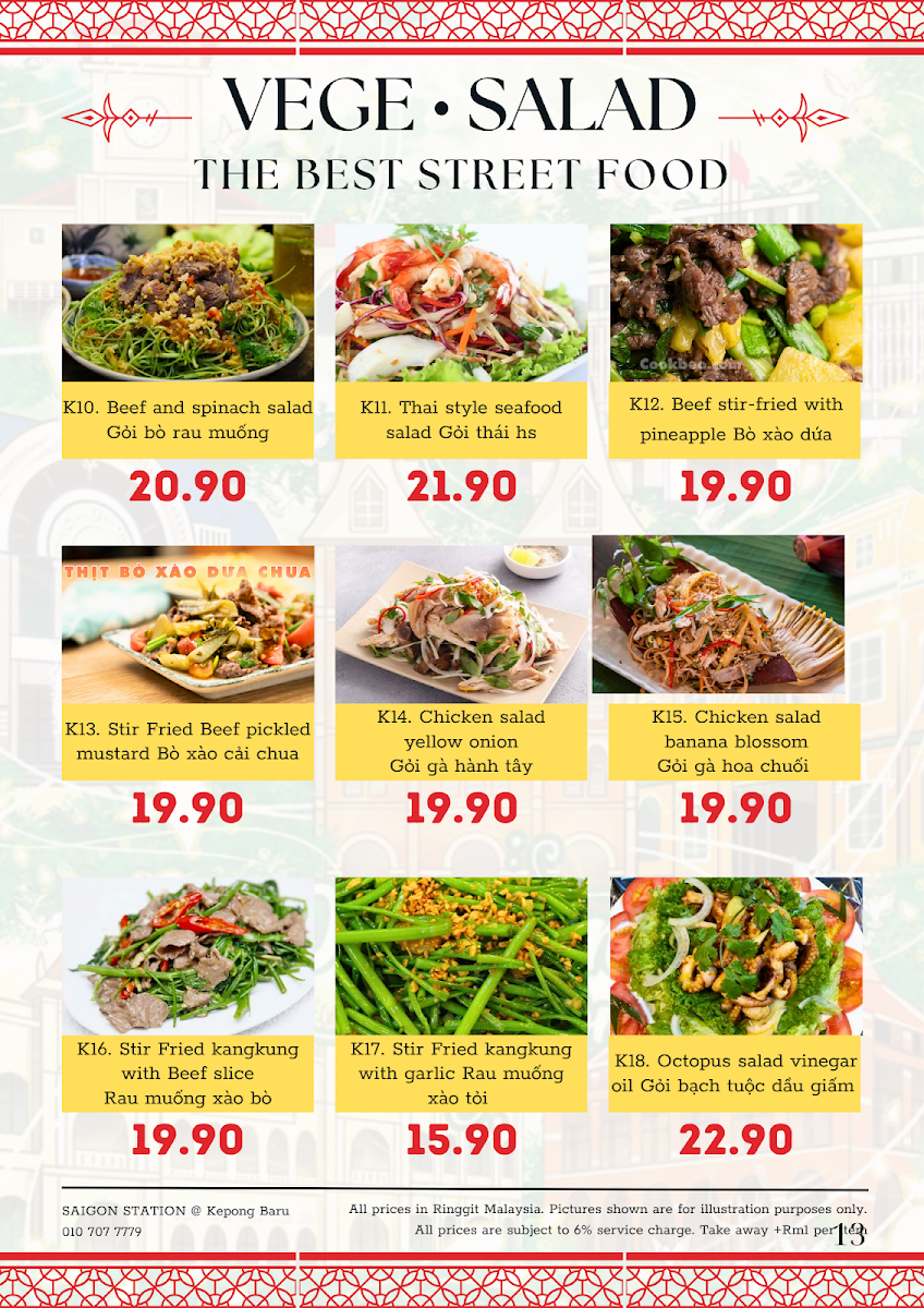 Menu Saigon Station Restaurant-2