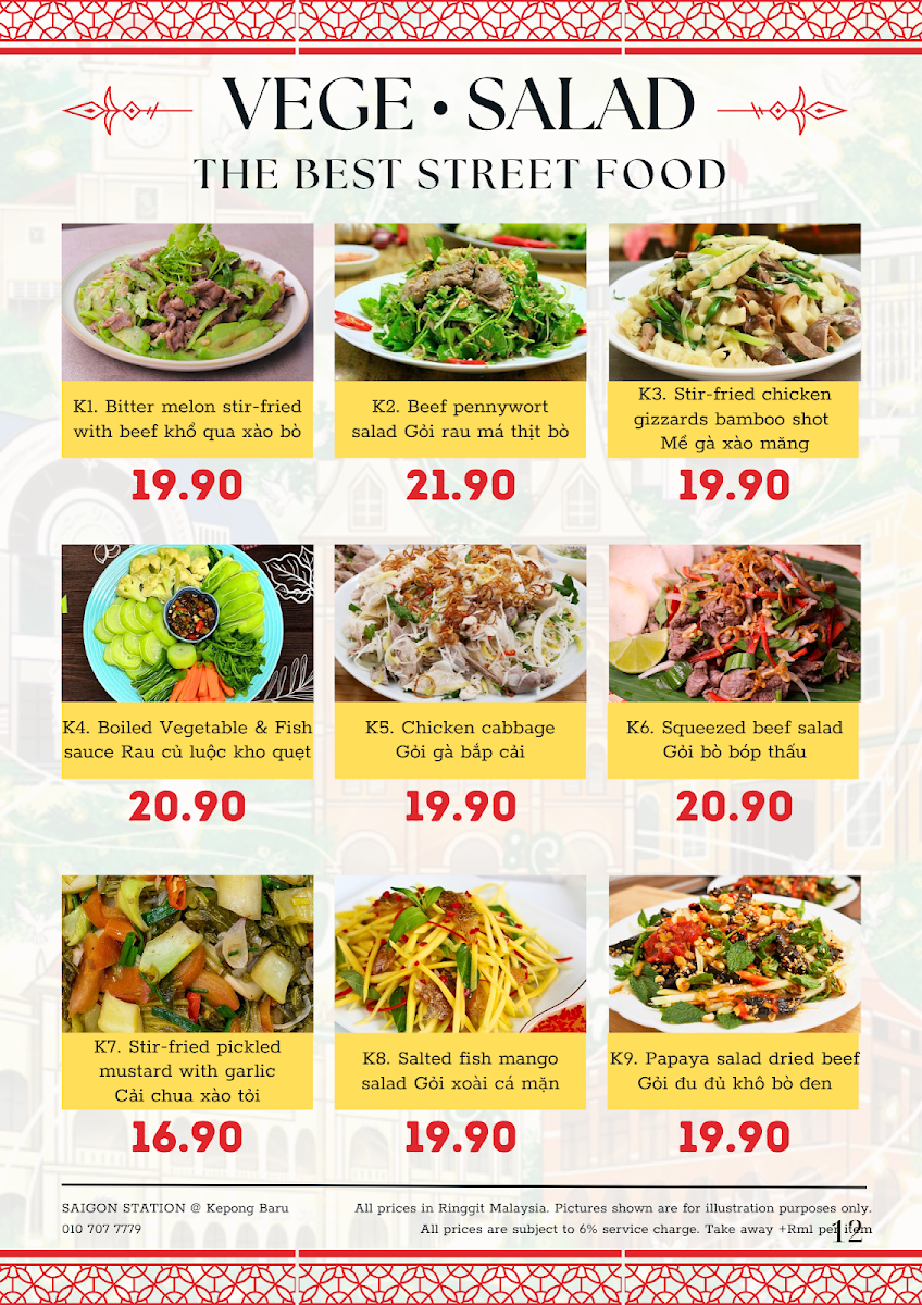 Menu Saigon Station Restaurant-5