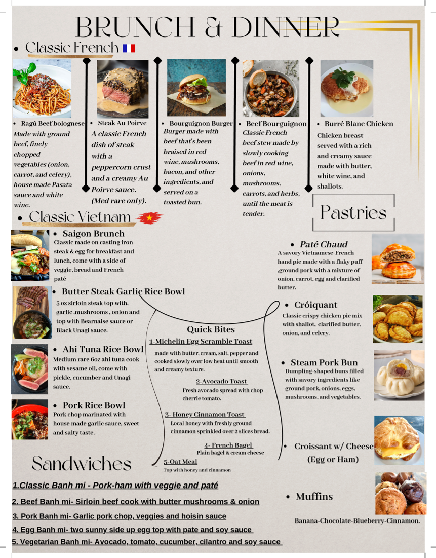 Menu Saigon's Civet Cafe-1
