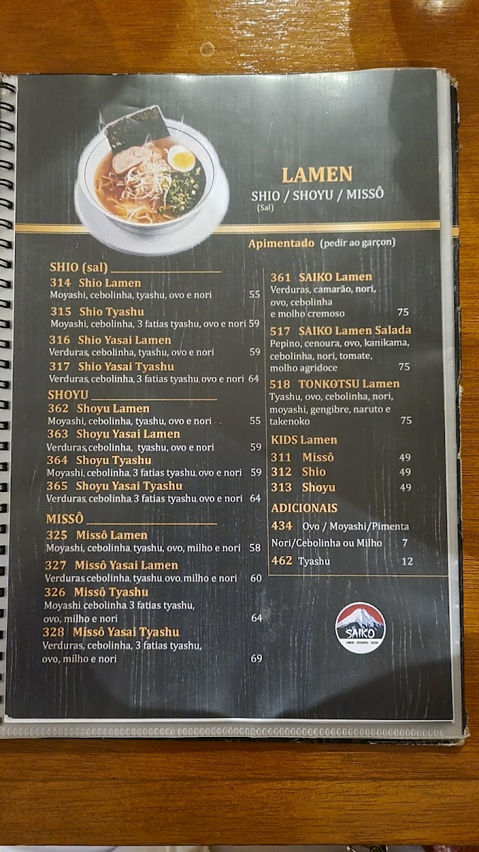 Menu Saiko Lamen-1