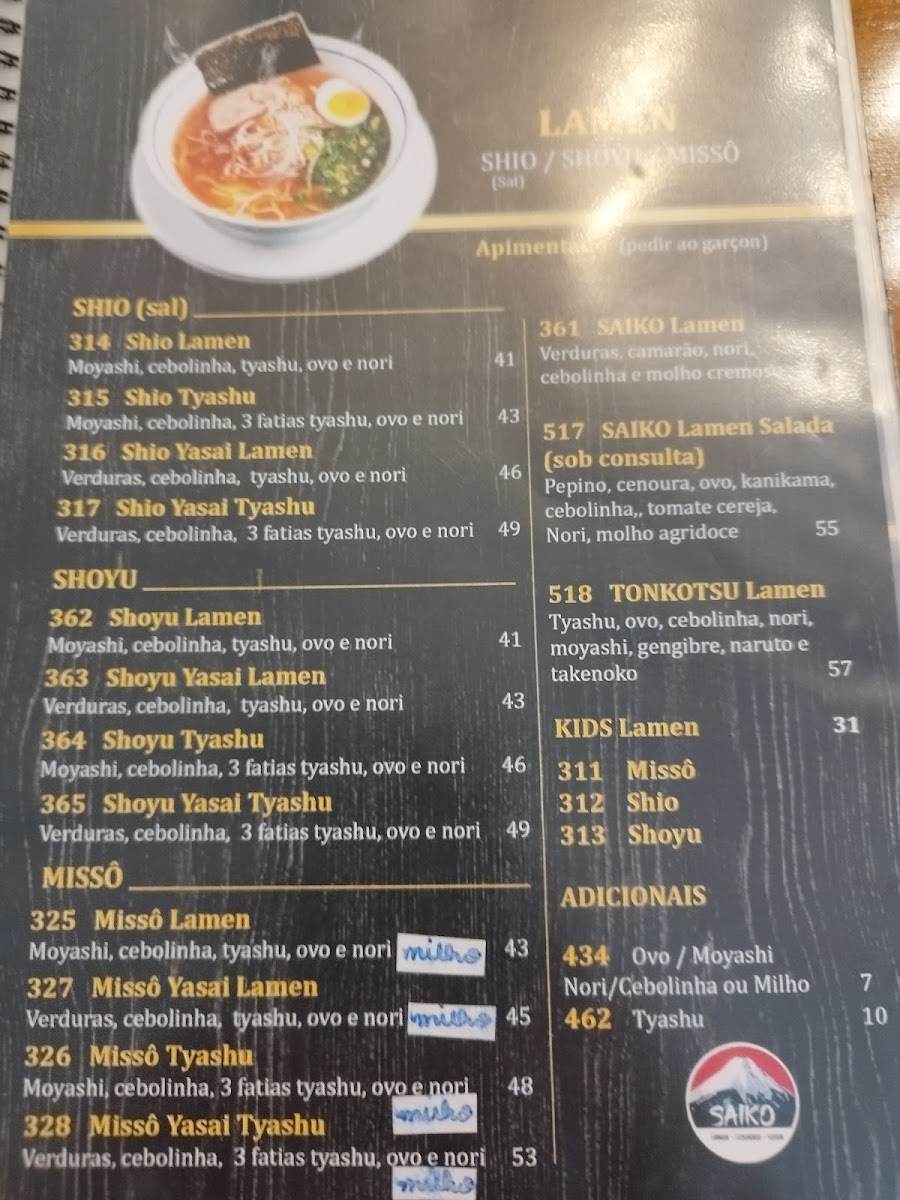 Menu Saiko Lamen-3