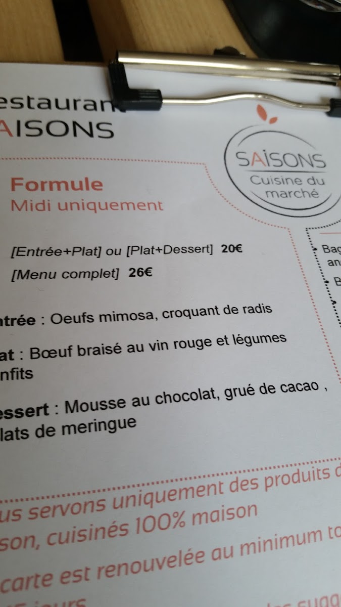 Menu Saisons - Cuisine Du Marché-3