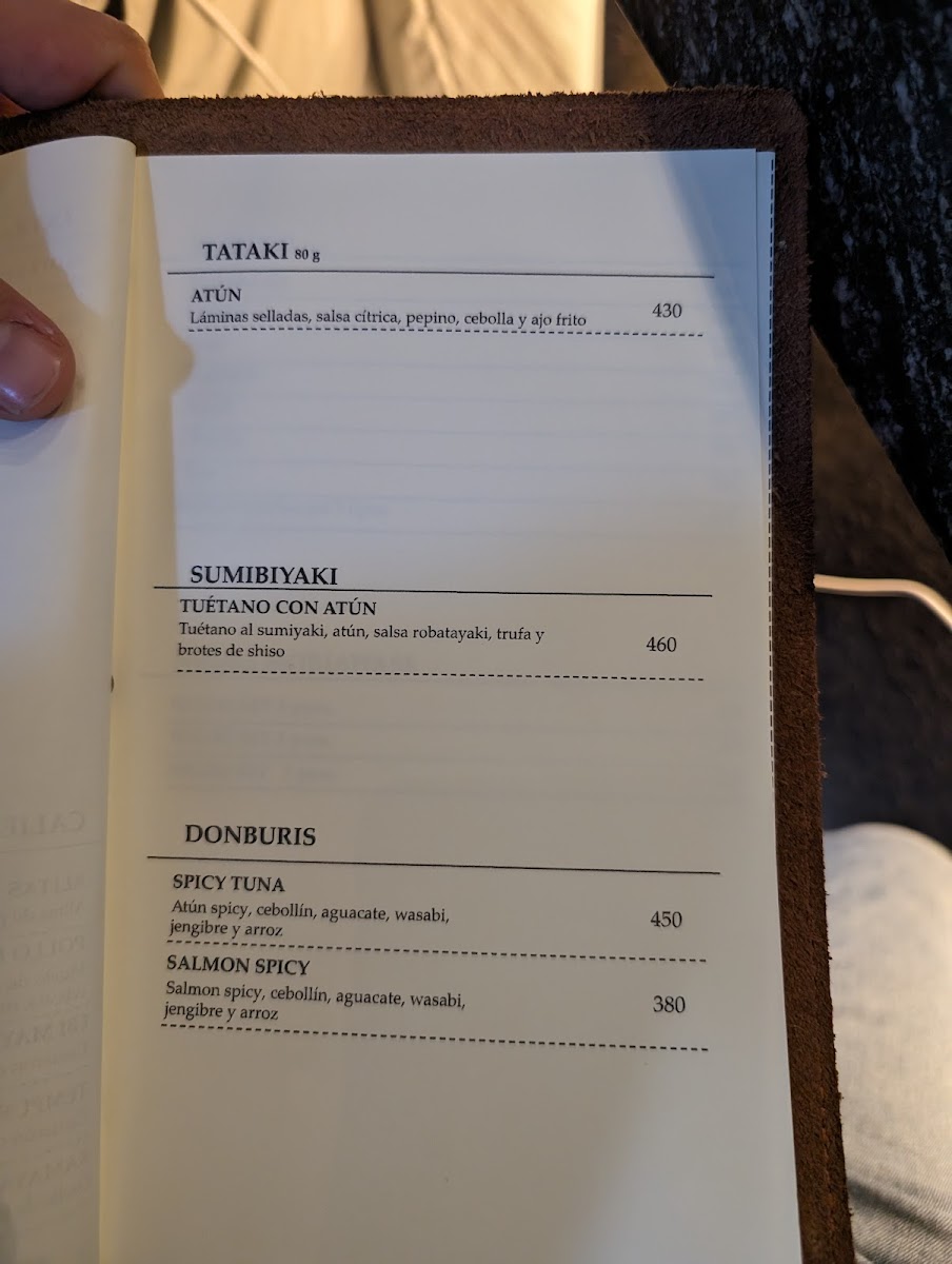 Menu Sakagura Sushi-10