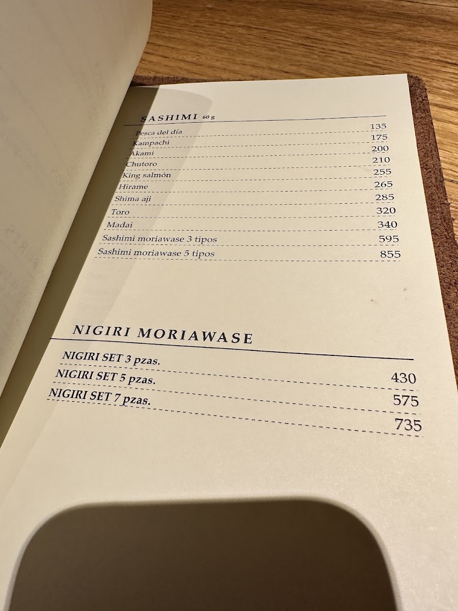 Menu Sakagura Sushi-5
