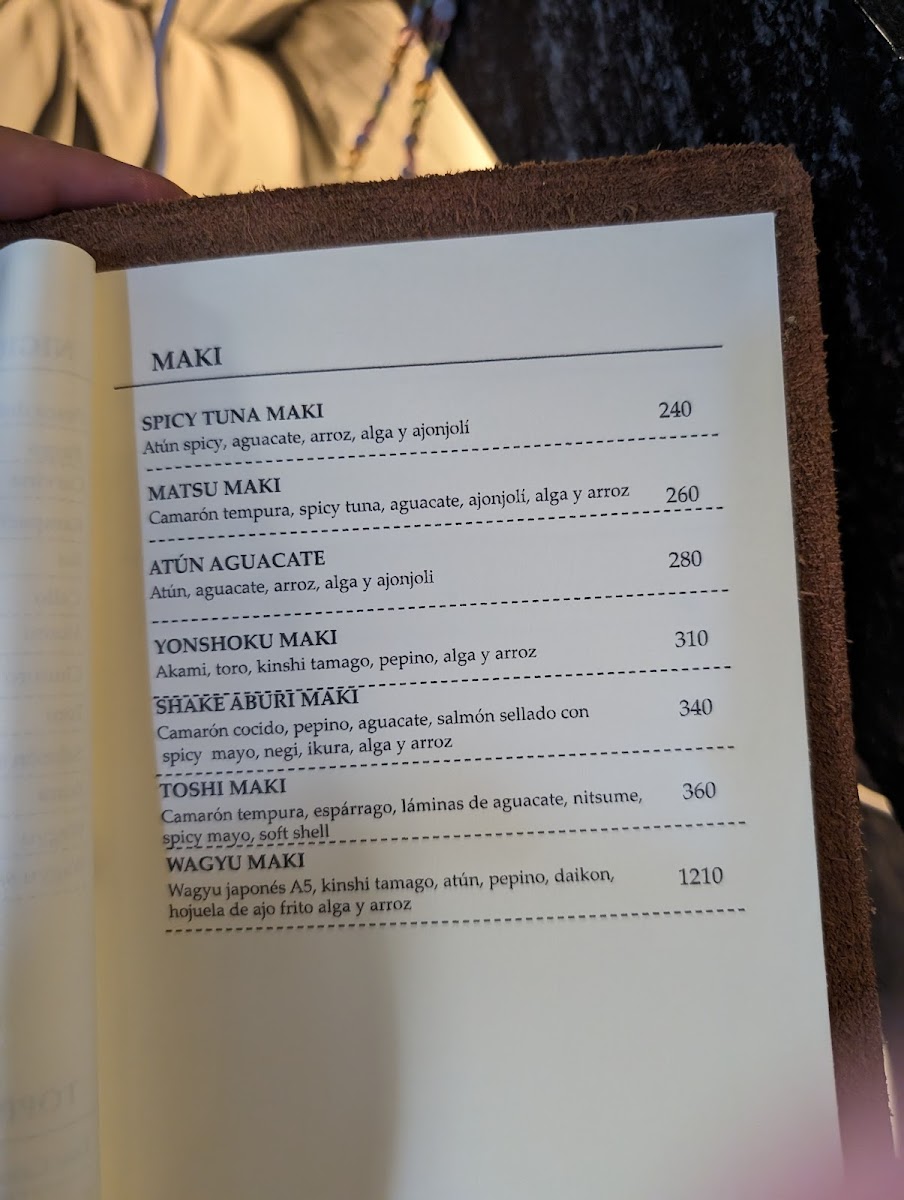 Menu Sakagura Sushi-8