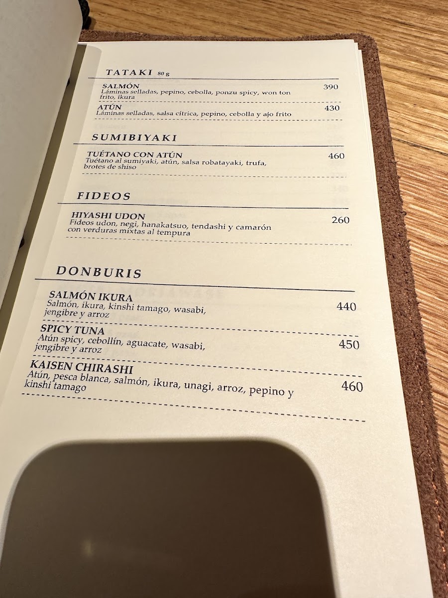 Menu Sakagura Sushi-9