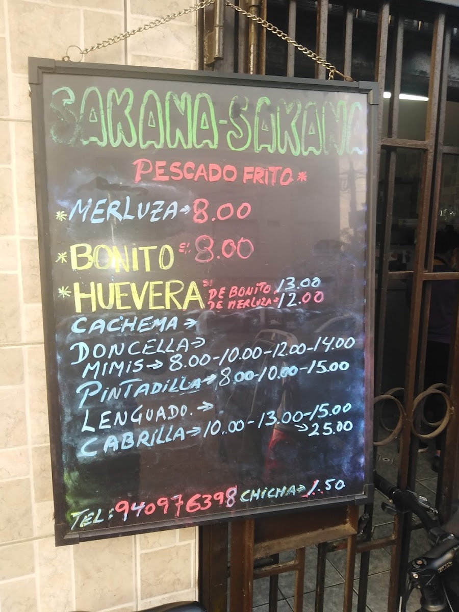 Menu Sakana Sakana-1