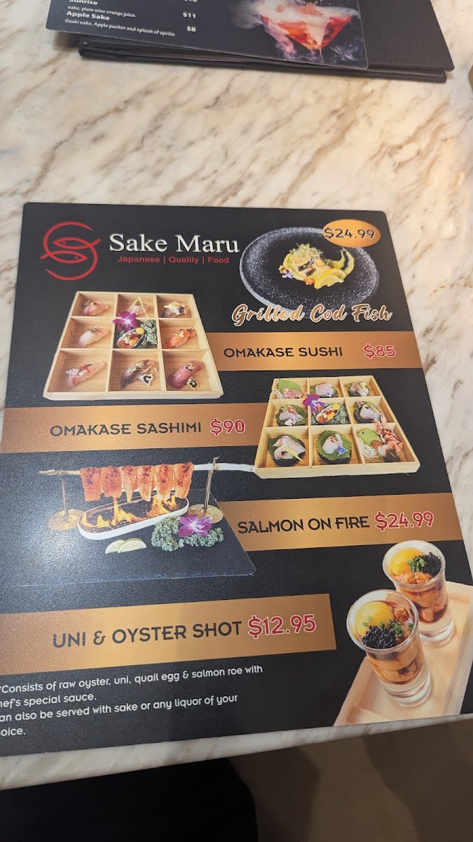 Menu Sake Maru-9
