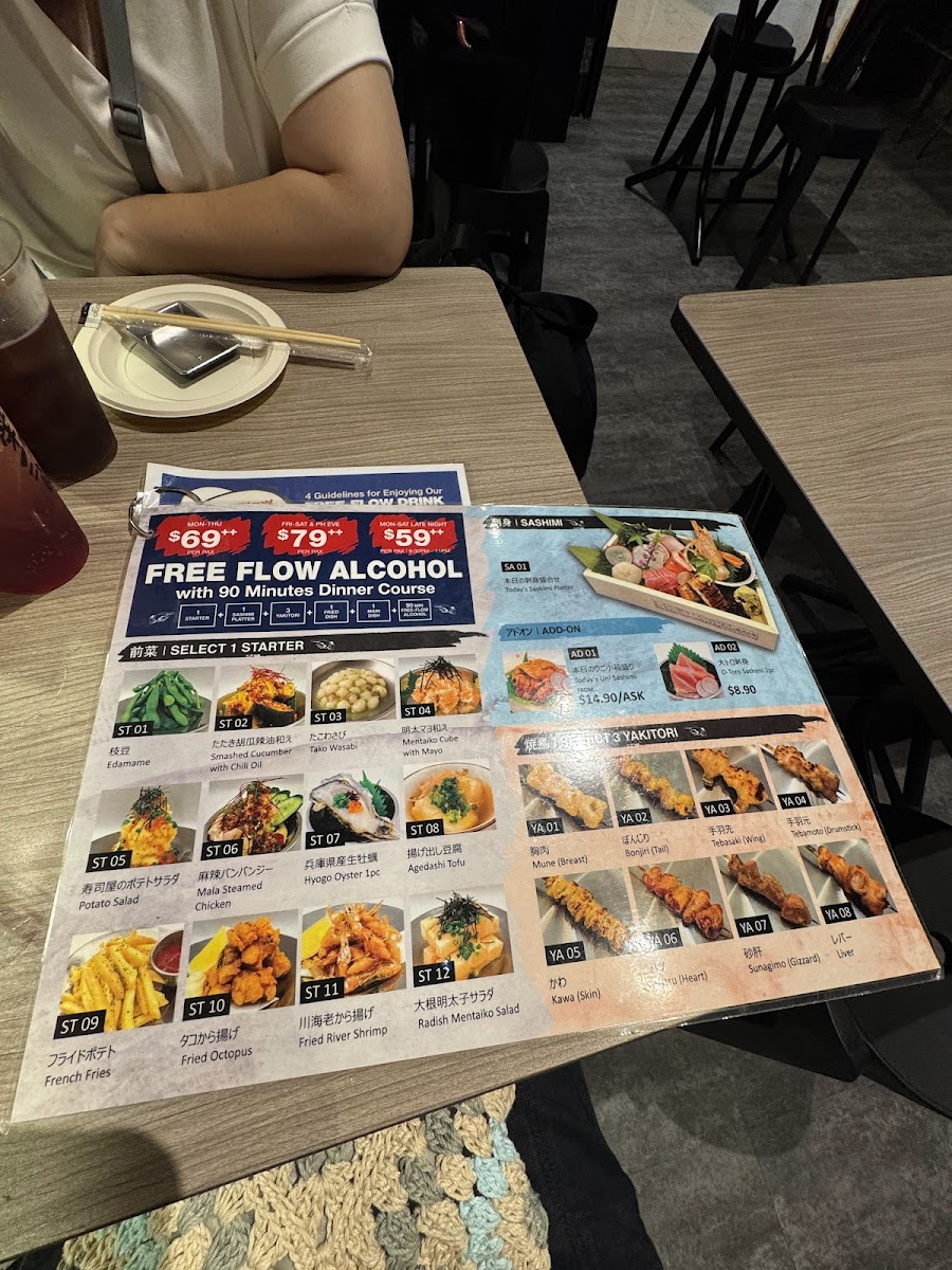 Menu Sakedokoro Eizaburo (Cuppage Plaza)-5