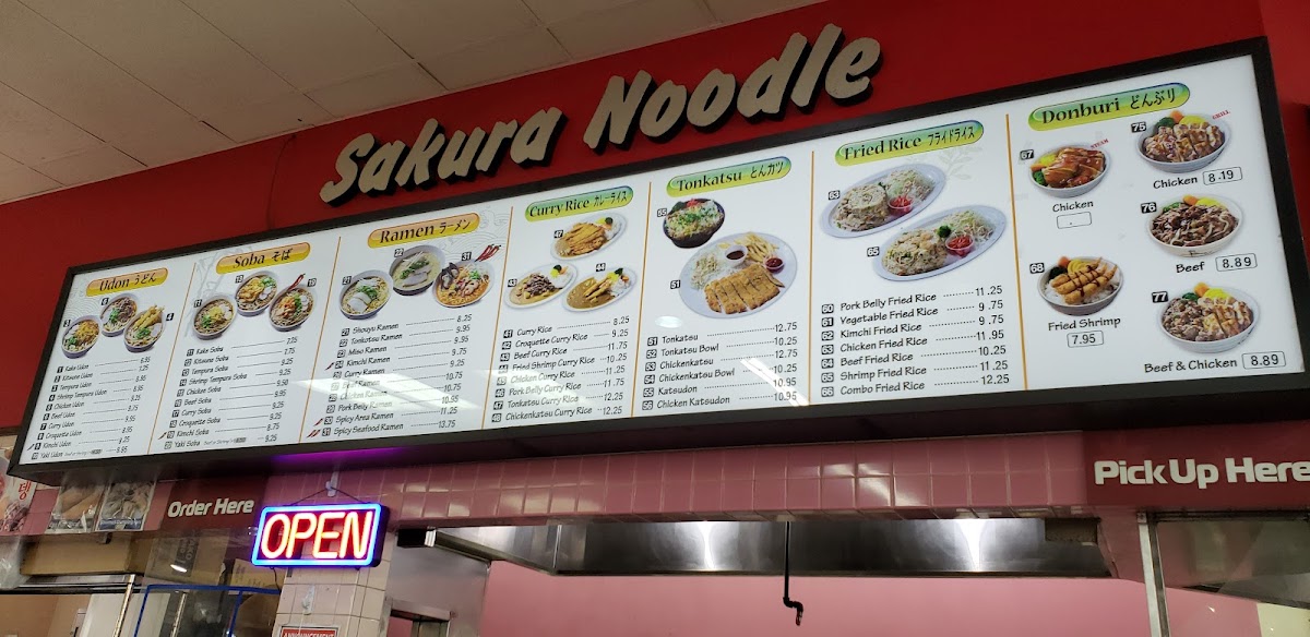 Menu Sakura Noodle House-5