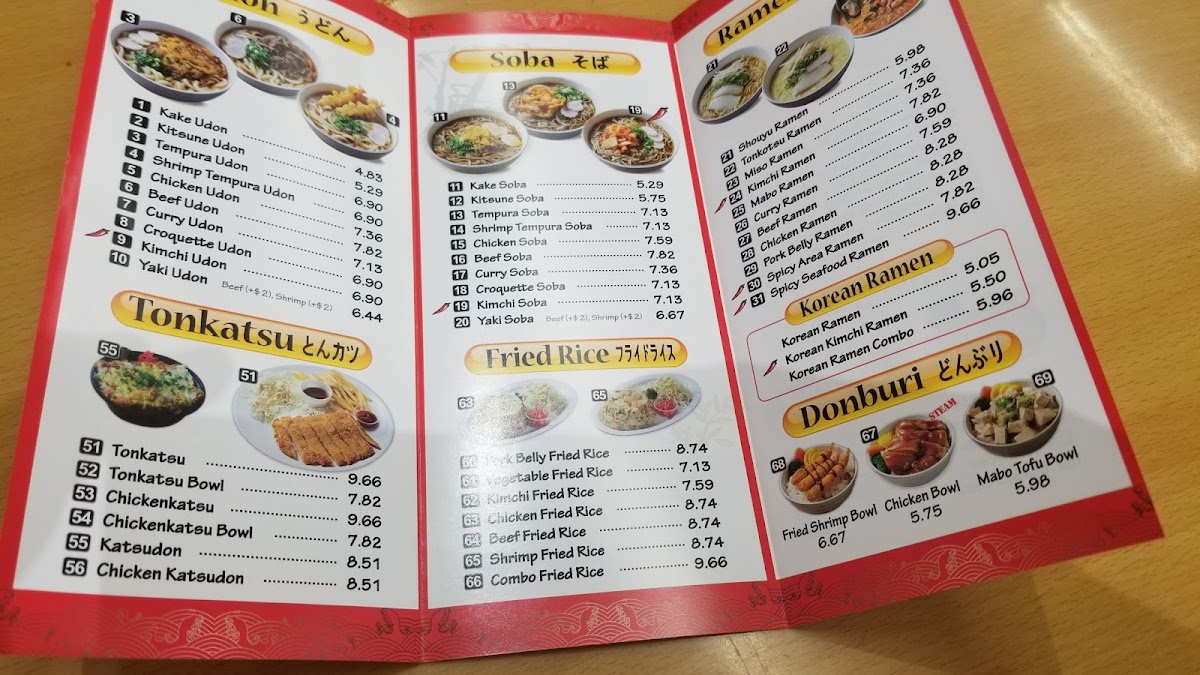 Menu Sakura Noodle House-6
