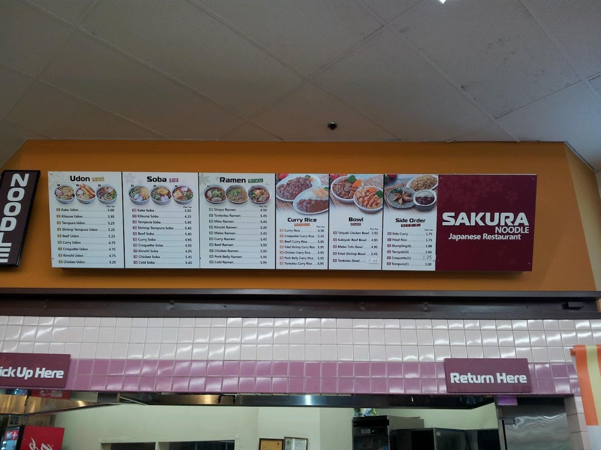 Menu Sakura Noodle House-8