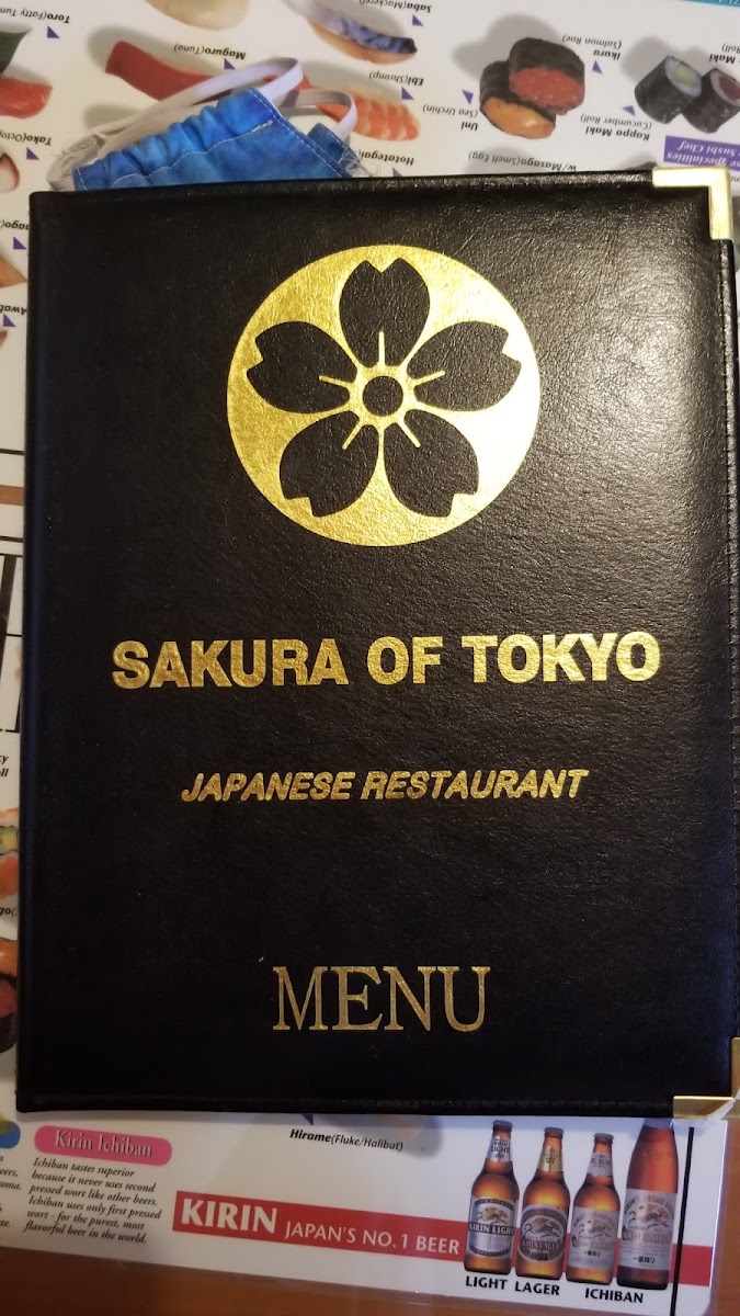 Menu Sakura Of Tokyo-10