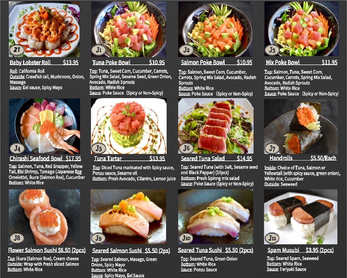 Menu Sakura Of Tokyo-3