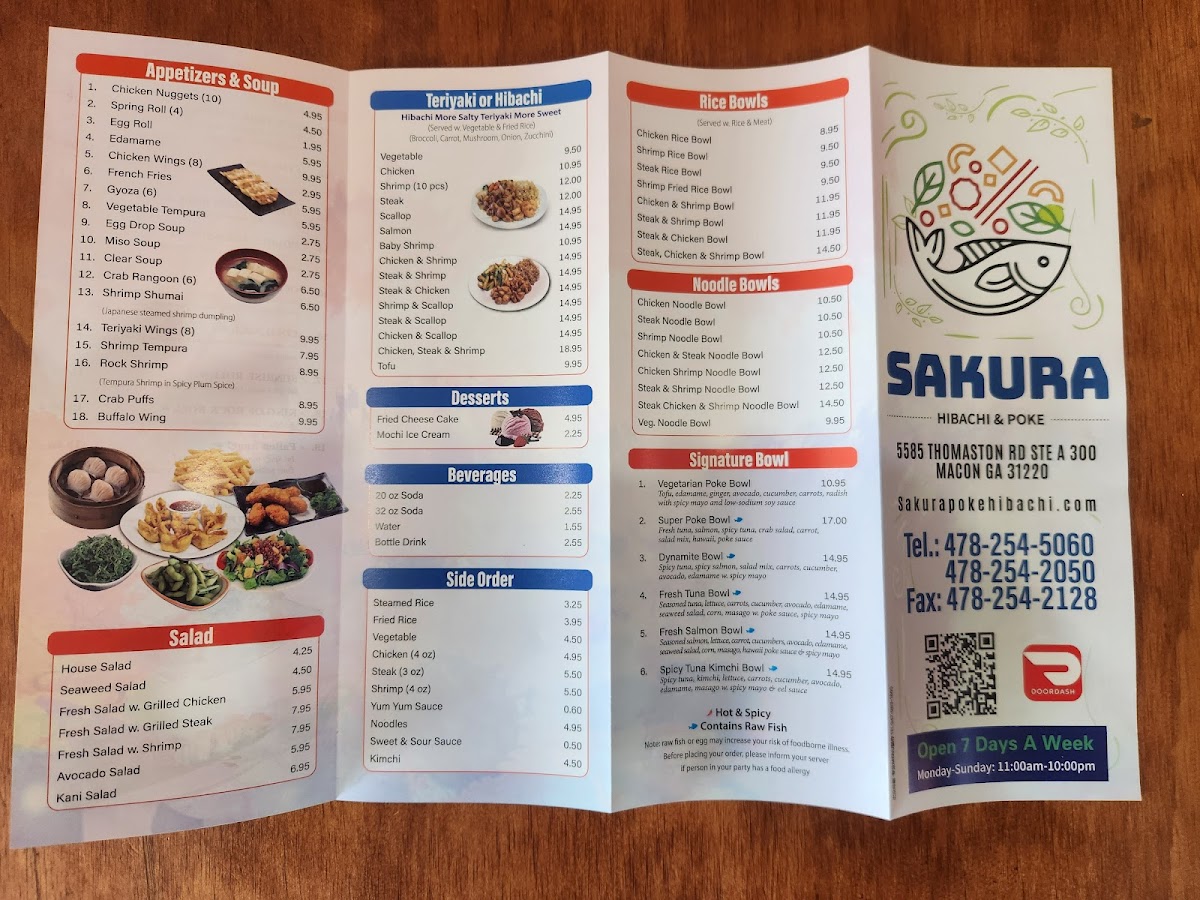 Menu Sakura Poke & Hibachi-3