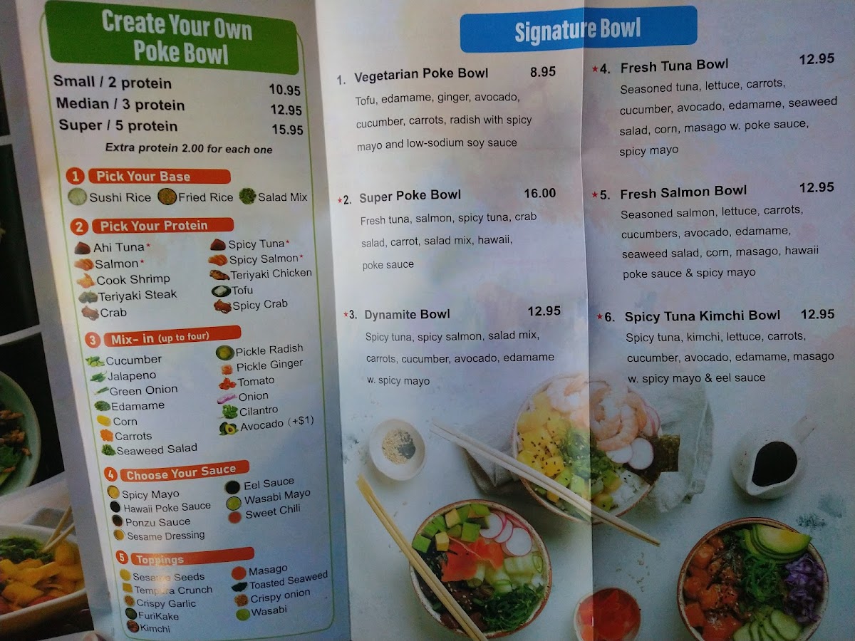 Menu Sakura Poke & Hibachi-6
