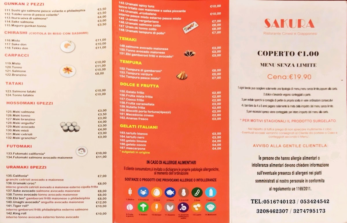 Menu Sakura Ristorante Cinese E Giapponese-5