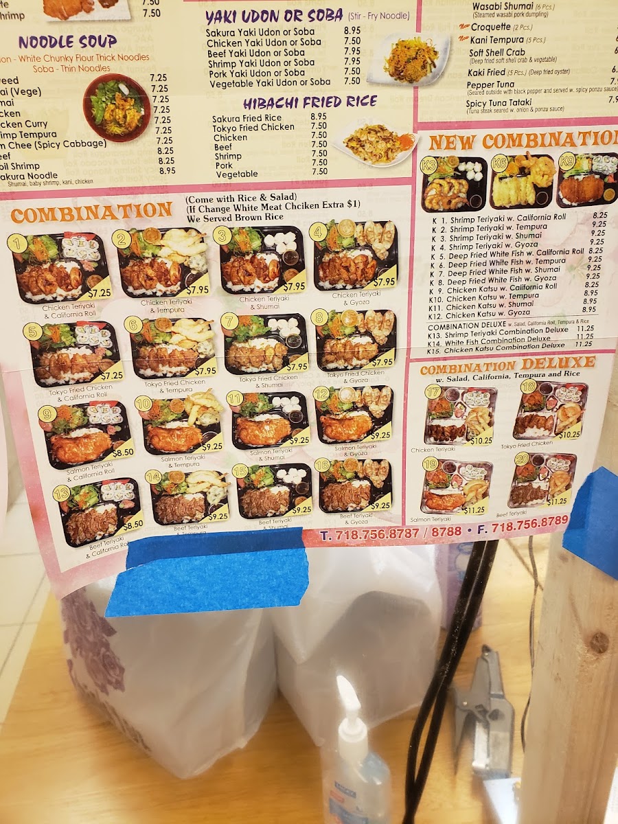 Menu Sakura Tokyo-3