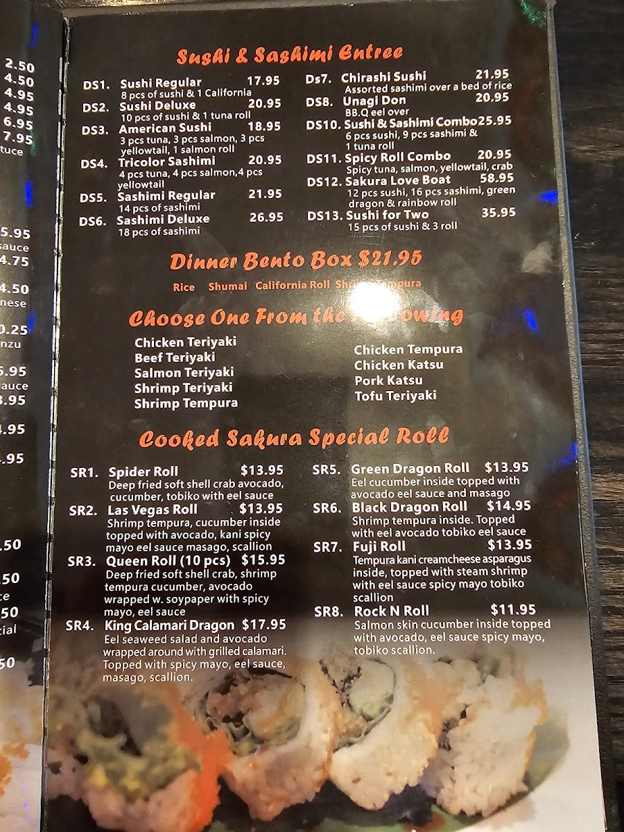 Sakura Menu-1