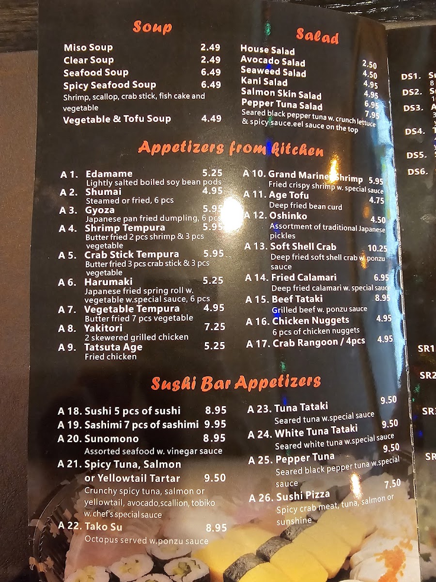 Sakura Menu-5