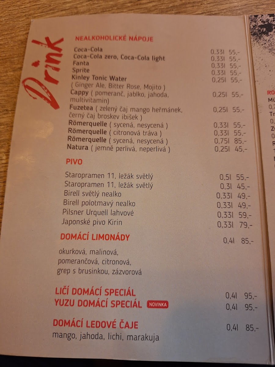 Menu Sakura's Running Sushi-2