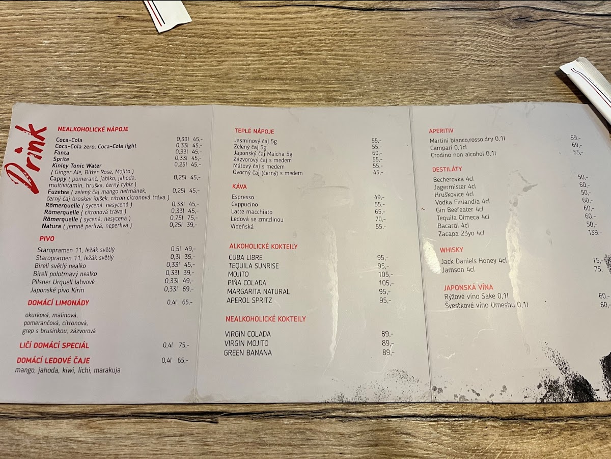 Menu Sakura's Running Sushi-7