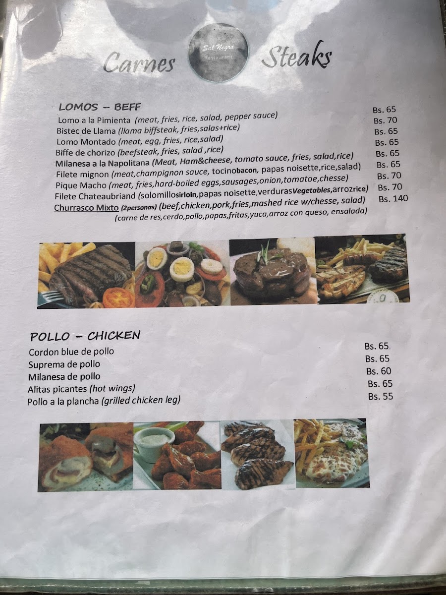 Menu Sal Negra (Restaurant)-2