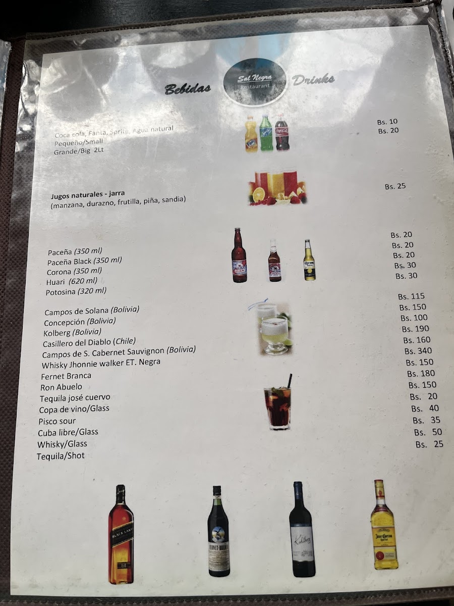 Menu Sal Negra (Restaurant)-3