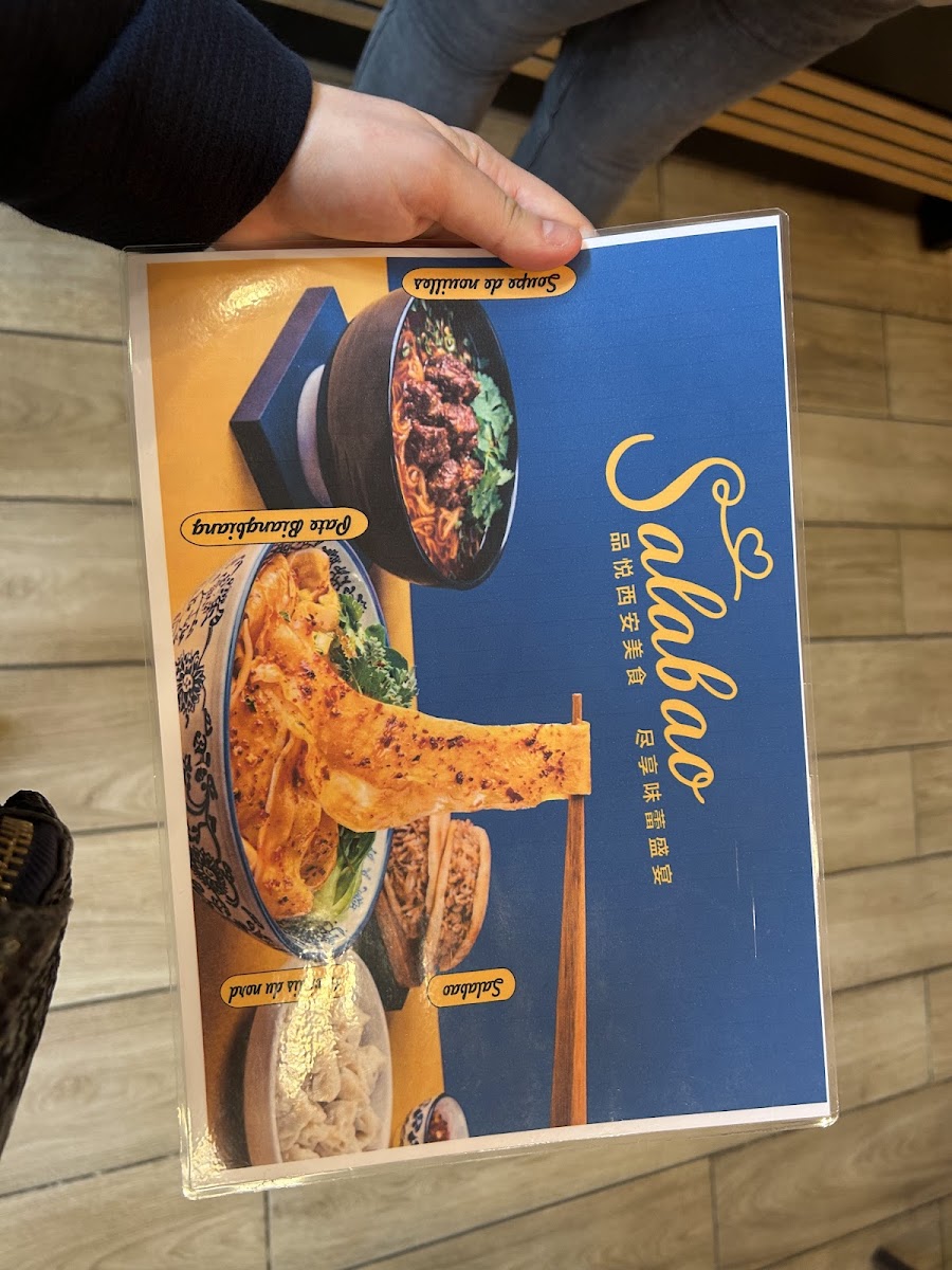 Menu Salabao - 老潼关肉夹馍 牛肉拉面-9