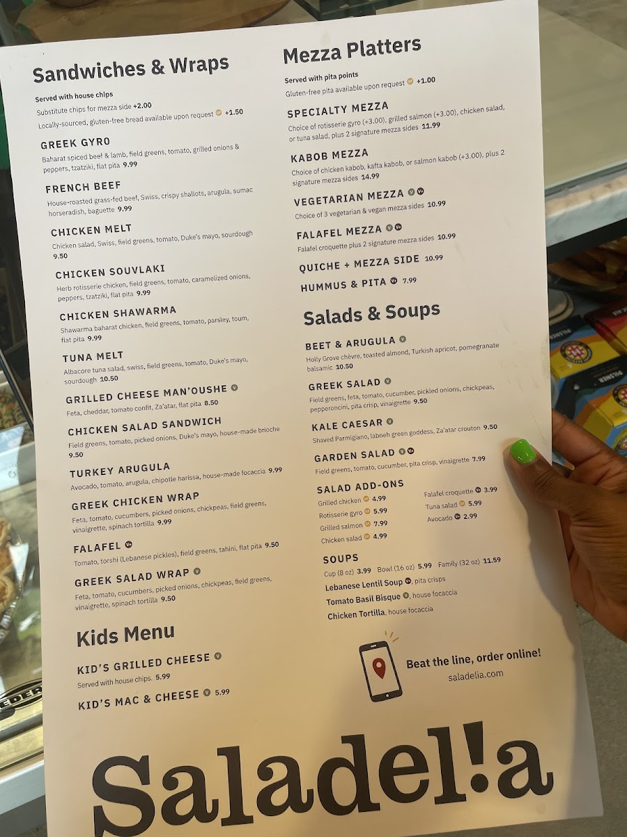 Menu Saladelia Cafe & Catering-1