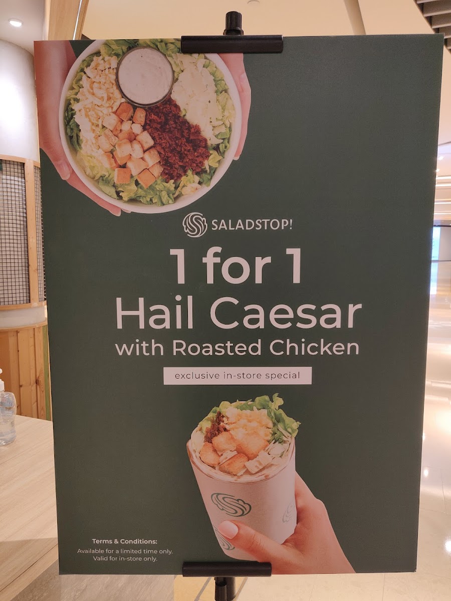 Menu Saladstop! Marina Bay Link Mall-2
