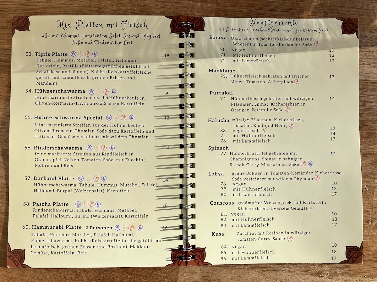 Menu Salamat-9