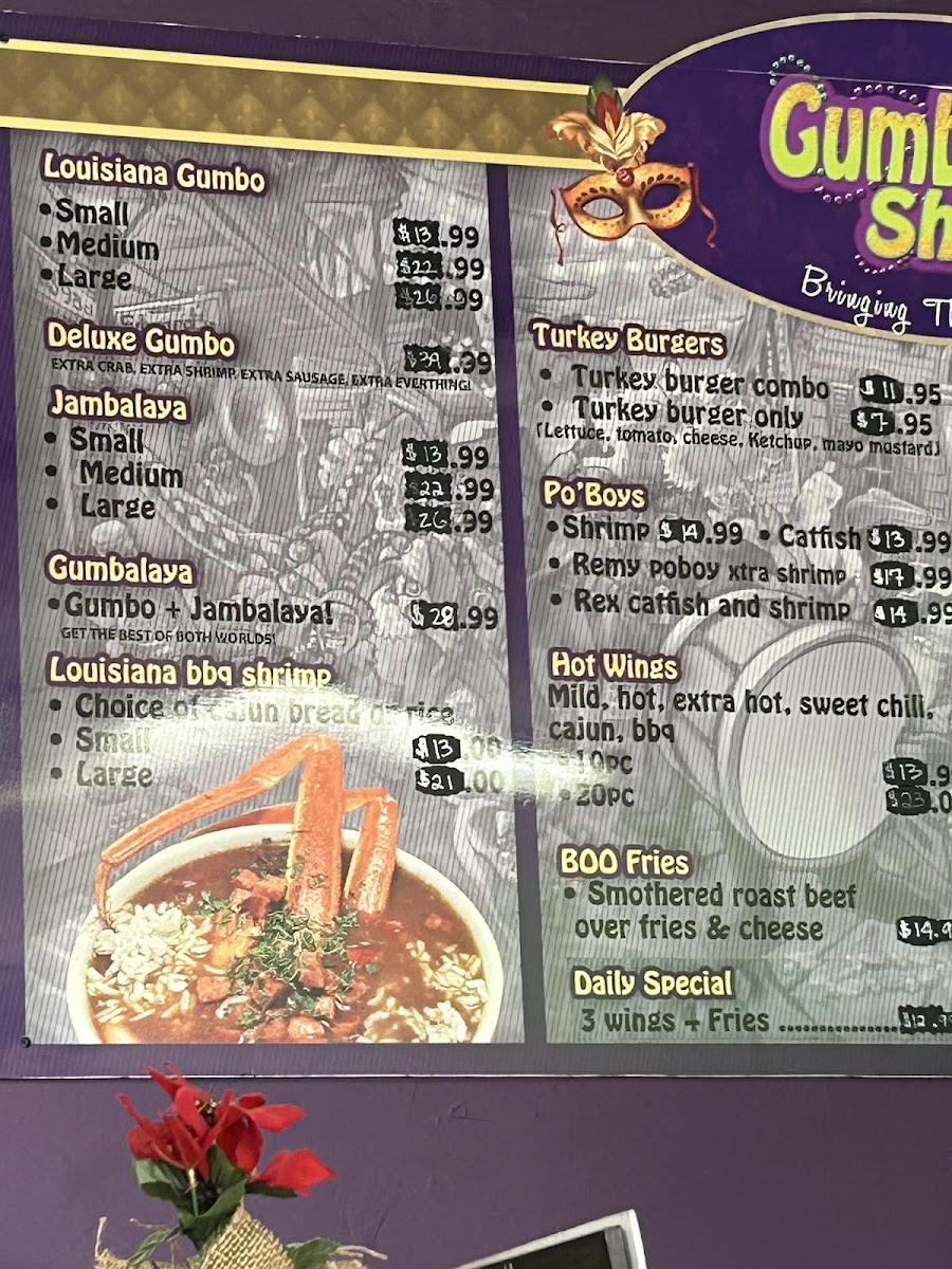 Menu Sal's Gumbo Shack-2
