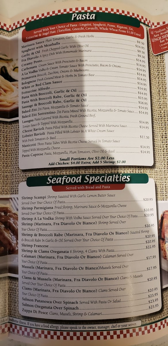 Menu Sal's Pizza & Pasta-5