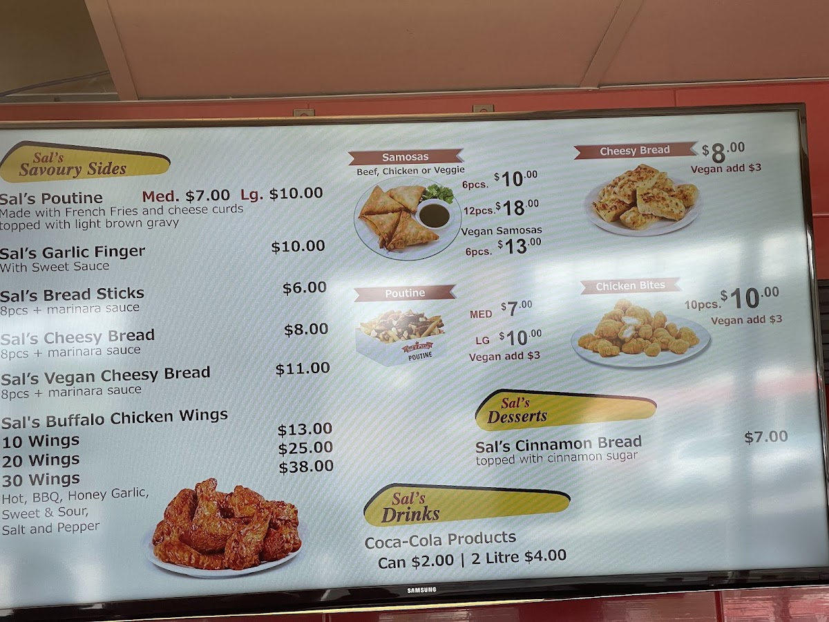 Menu Sal's Pizza-5
