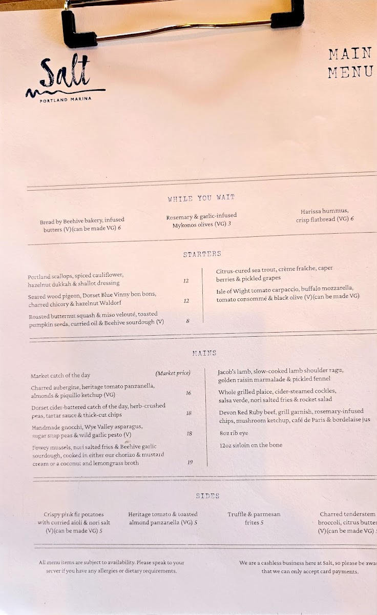 Menu Salt At Portland Marina-3