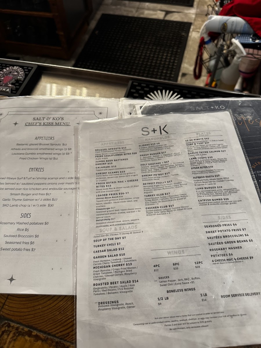 Menu Salt + Ko-4