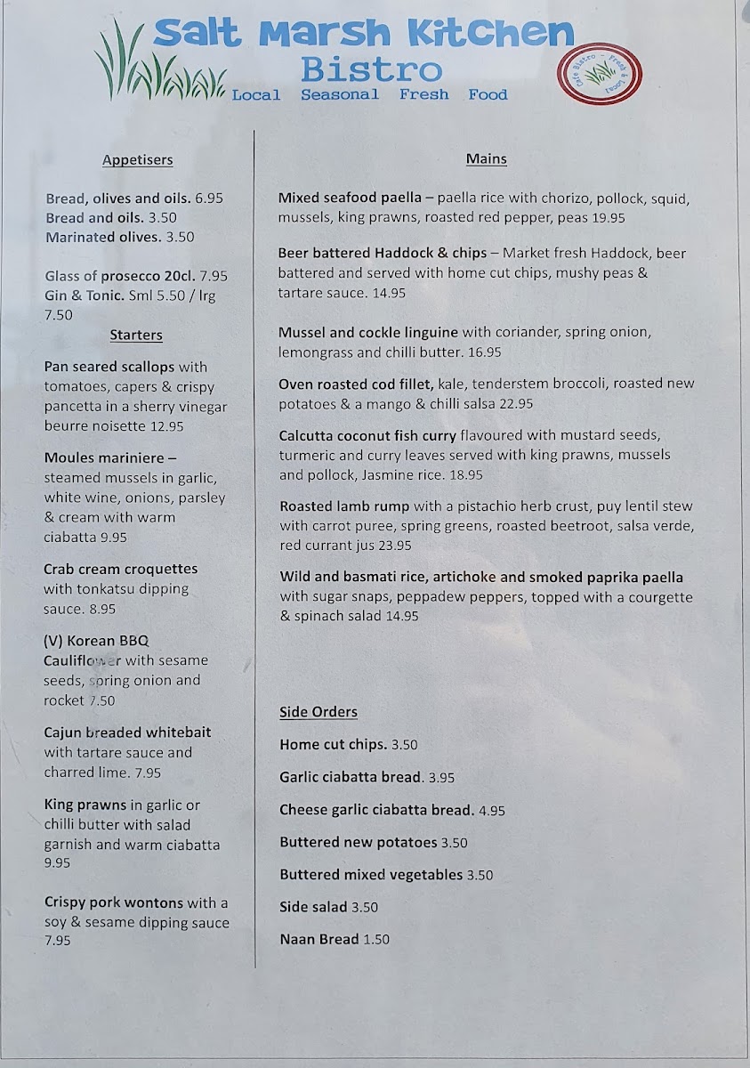 Menu Salt Marsh Kitchen-3