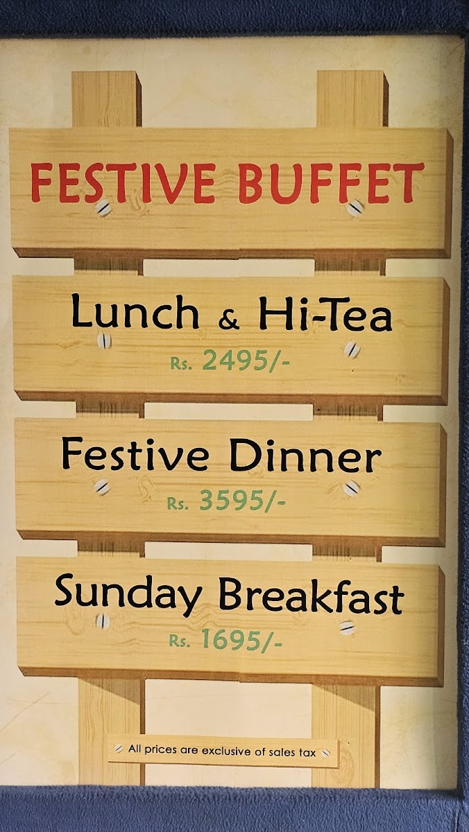 Menu Salt'n Pepper Village Lahore-5