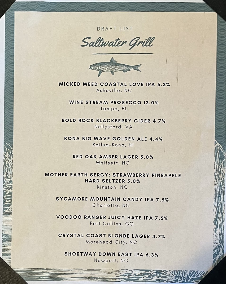 Menu Saltwater Grill-1