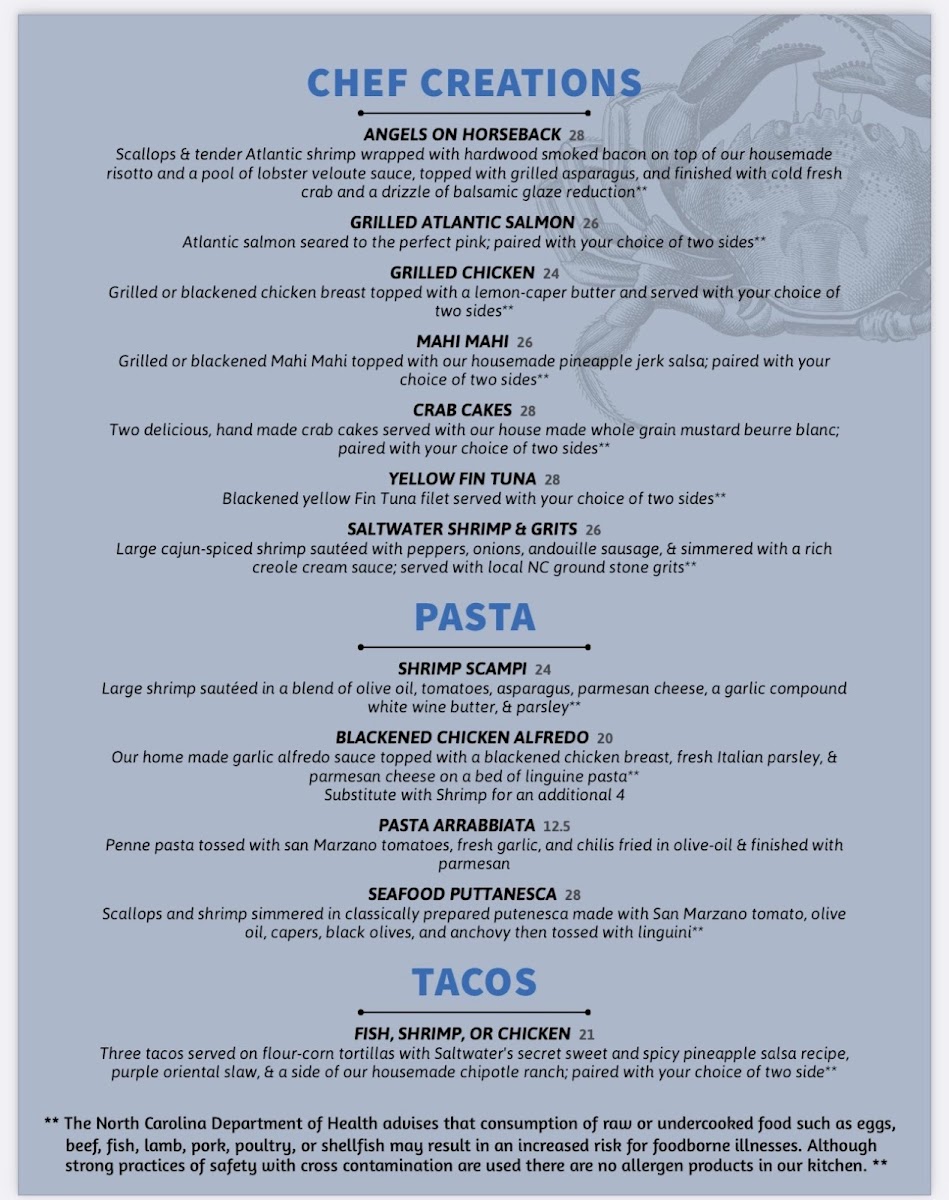 Menu Saltwater Grill-10