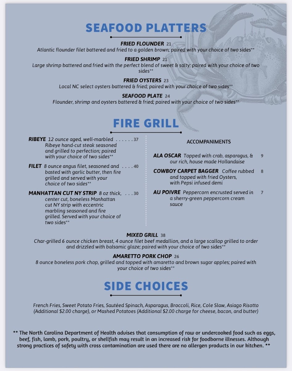 Menu Saltwater Grill-8