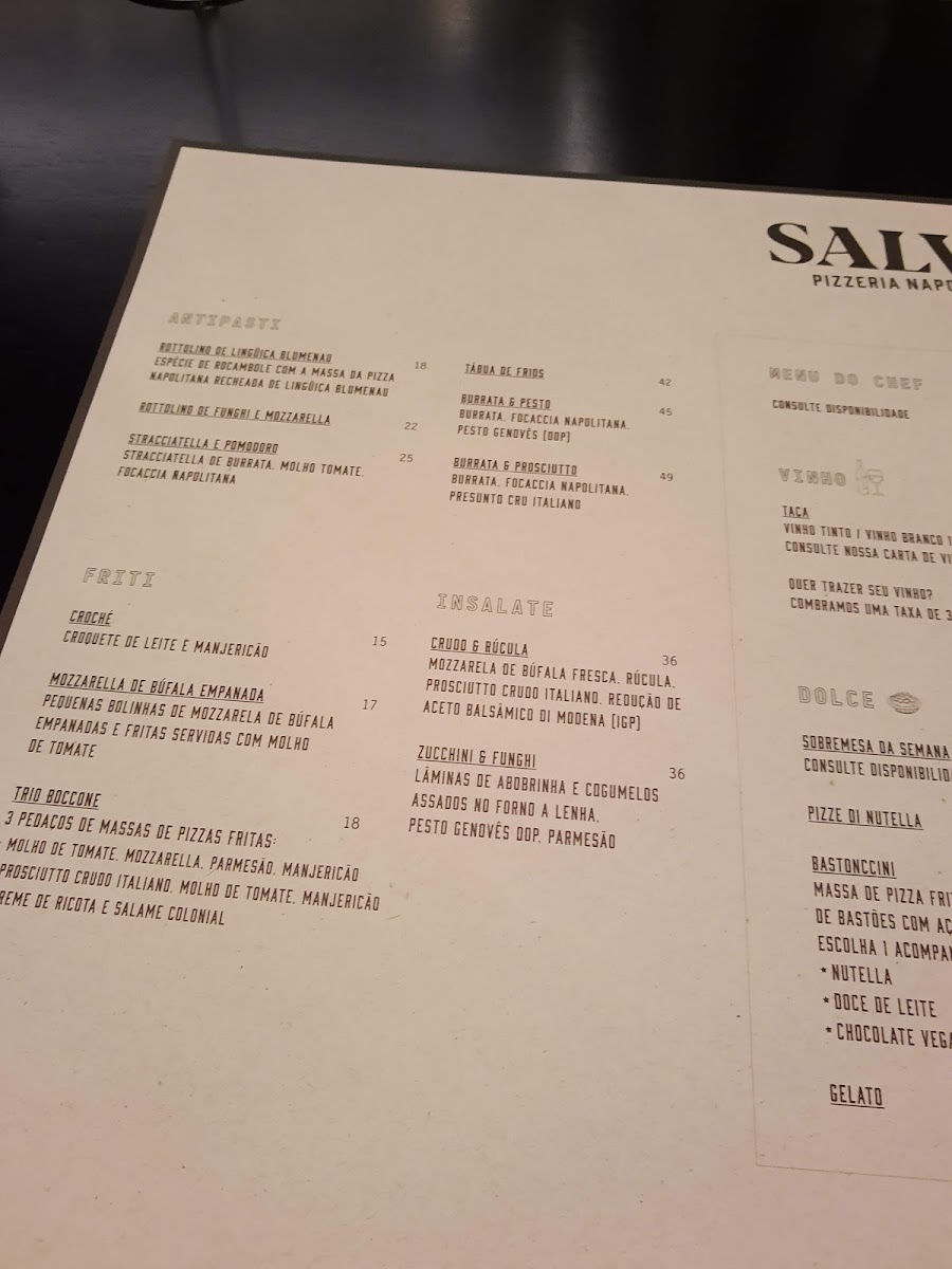 Menu Salve! Pizzaria Napolitana-4