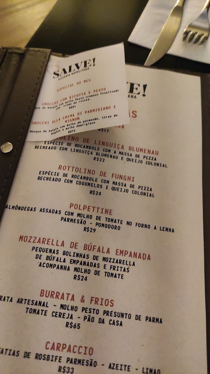 Menu Salve! Pizzaria Napolitana-7