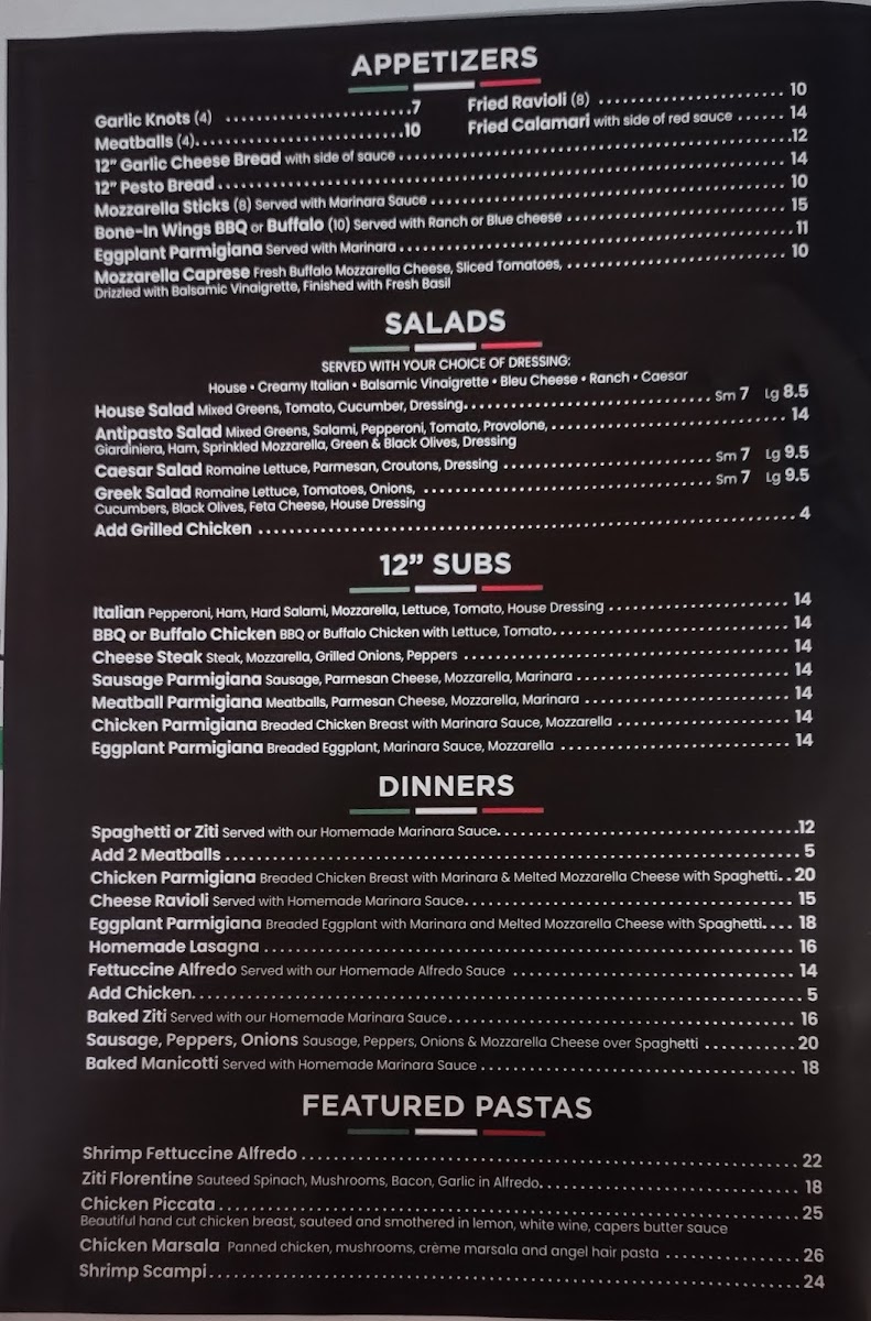 Menu Salvo’S Pizza-7