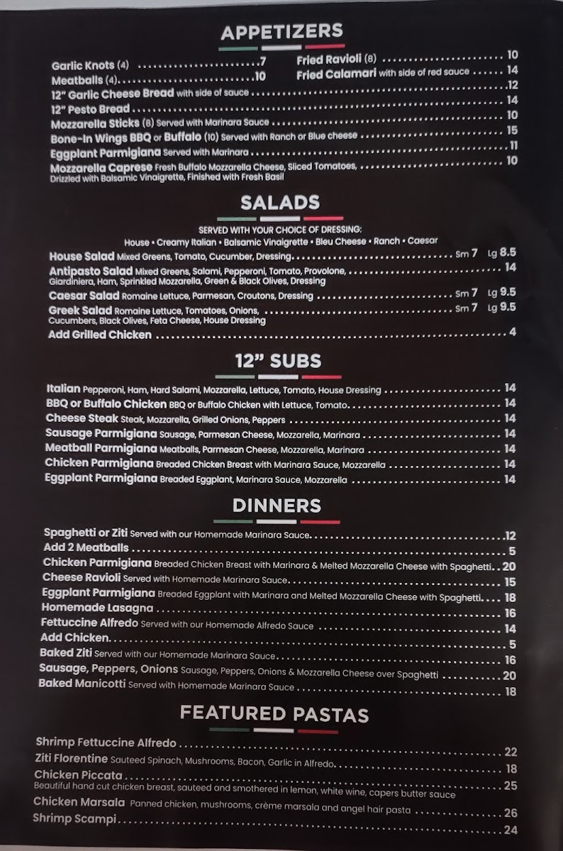 Menu Salvo’S Pizza-8