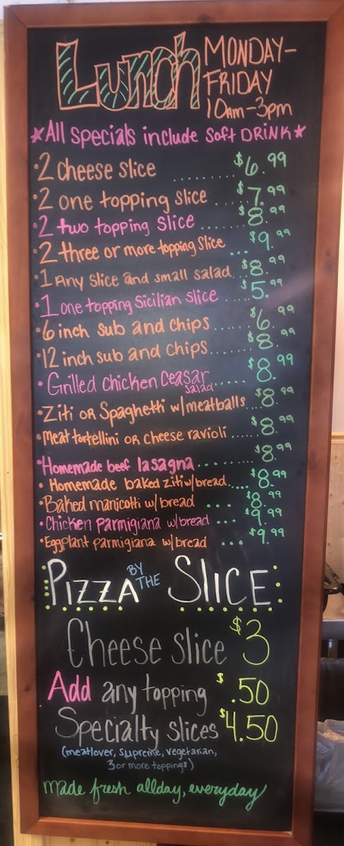 Menu Salvo’S Pizza-9