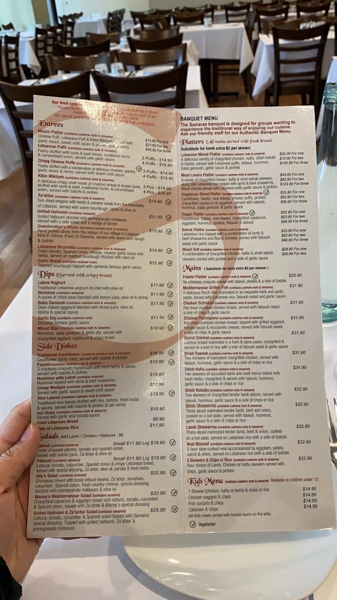 Menu Samaras Restaurant-10