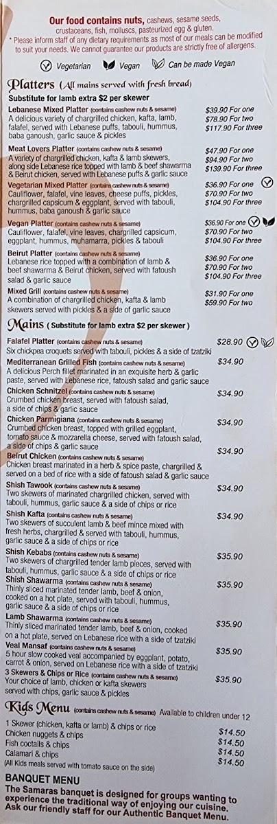 Menu Samaras Restaurant-6