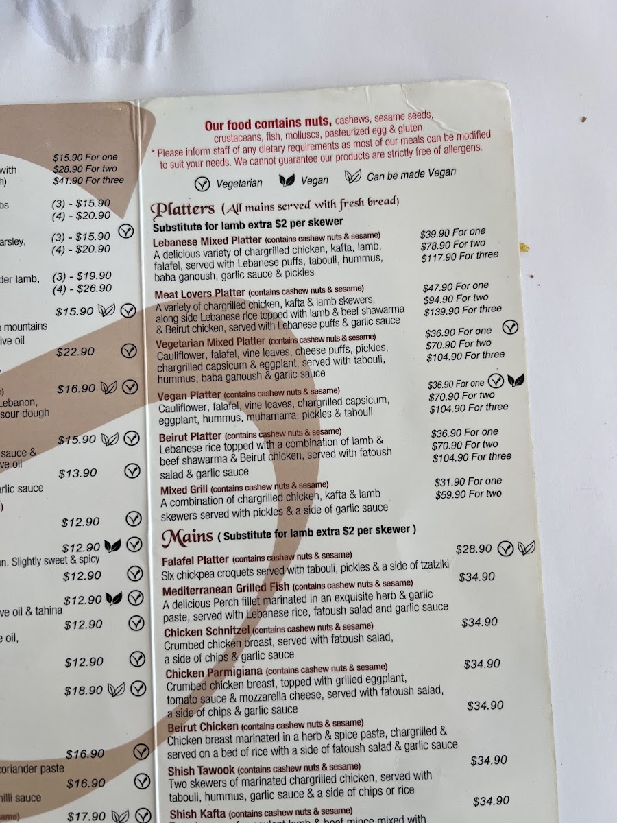 Menu Samaras Restaurant-8